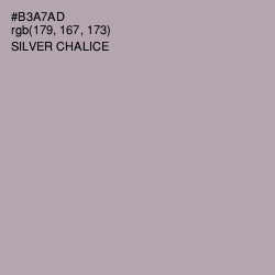 #B3A7AD - Silver Chalice Color Image